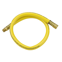 Mastercraft Heavy-Duty PVC Lightweight Air Hose Swivel End, 3/8-in x 2-ft