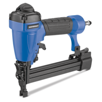 Mastercraft 18-Gauge Lightweight Pneumatic Air Stapler/Staple Gun Front_Three_Fourths_Angled_Left