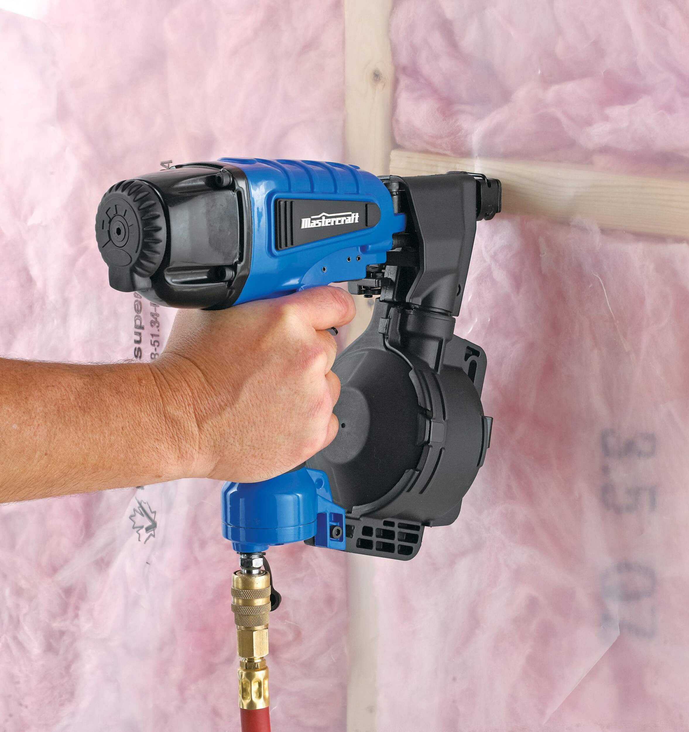 Mastercraft Compact and Lightweight Coil Roofing Nailer Canadian Tire