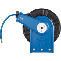 Dévidoir pour tuyau à air en PVC Mastercraft, 3/8 po x 50 pi Side_Left