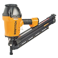 Bostitch F28WW Clipped Head 3-1/2-in Stick Pneumatic Framing Nailer Front_Angled_Left