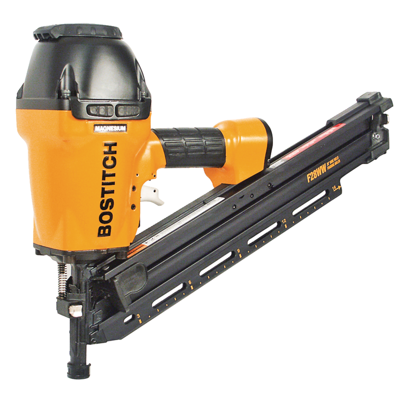 Bostitch F28WW Clipped Head 31/2in Stick Pneumatic Framing Nailer