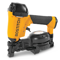 Bostitch RN46-1 3/4-in Coil Lightweight Pneumatic Roofing Nailer Front_Three_Fourths_Angled_Right