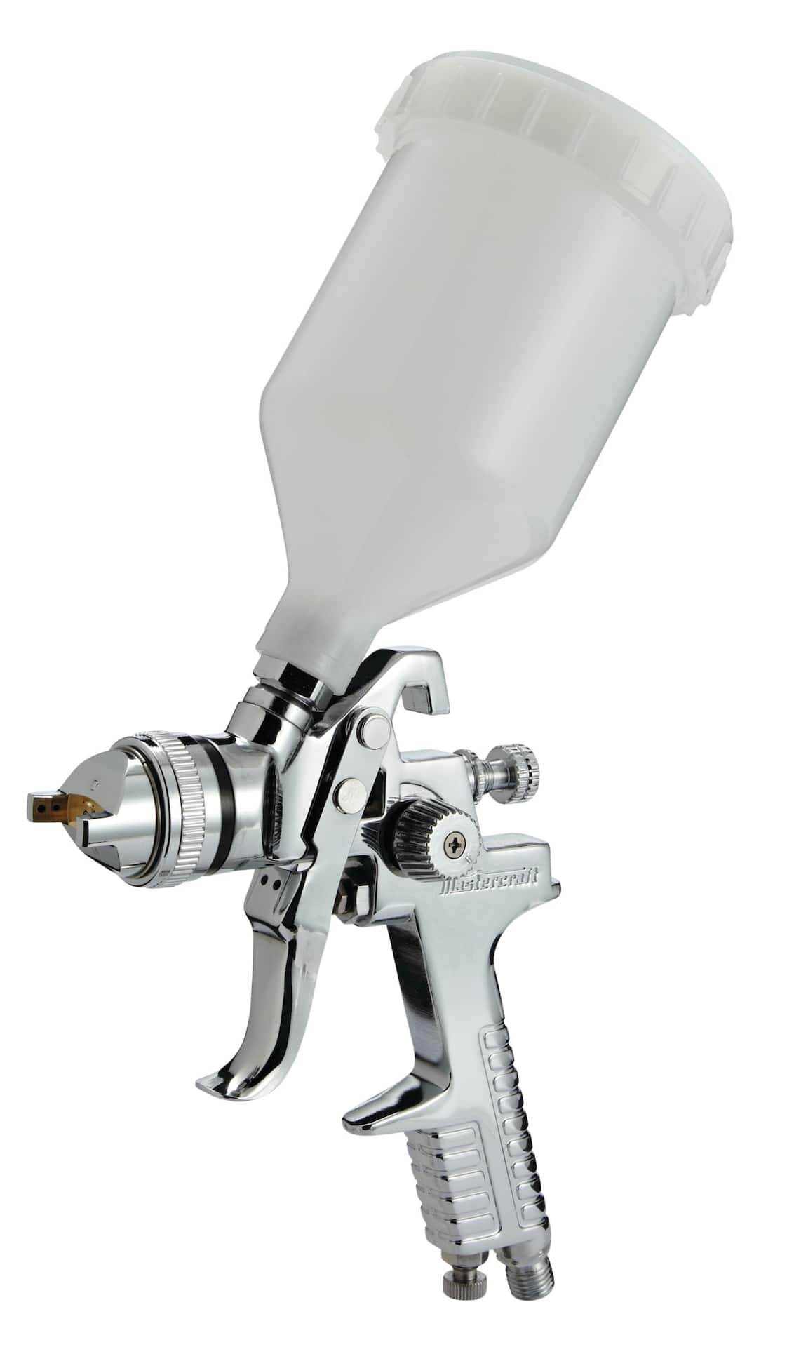 Mastercraft HVLP Pneumatic Air Gravity Paint Sprayer Gun For Refinishing Surfaces 1.4 mm Canadian Tire