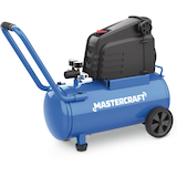 Mastercraft 8-Gallon Oil-Free Portable Air Compressor, 150 PSI, 1.5 HP Front_Angled_Left