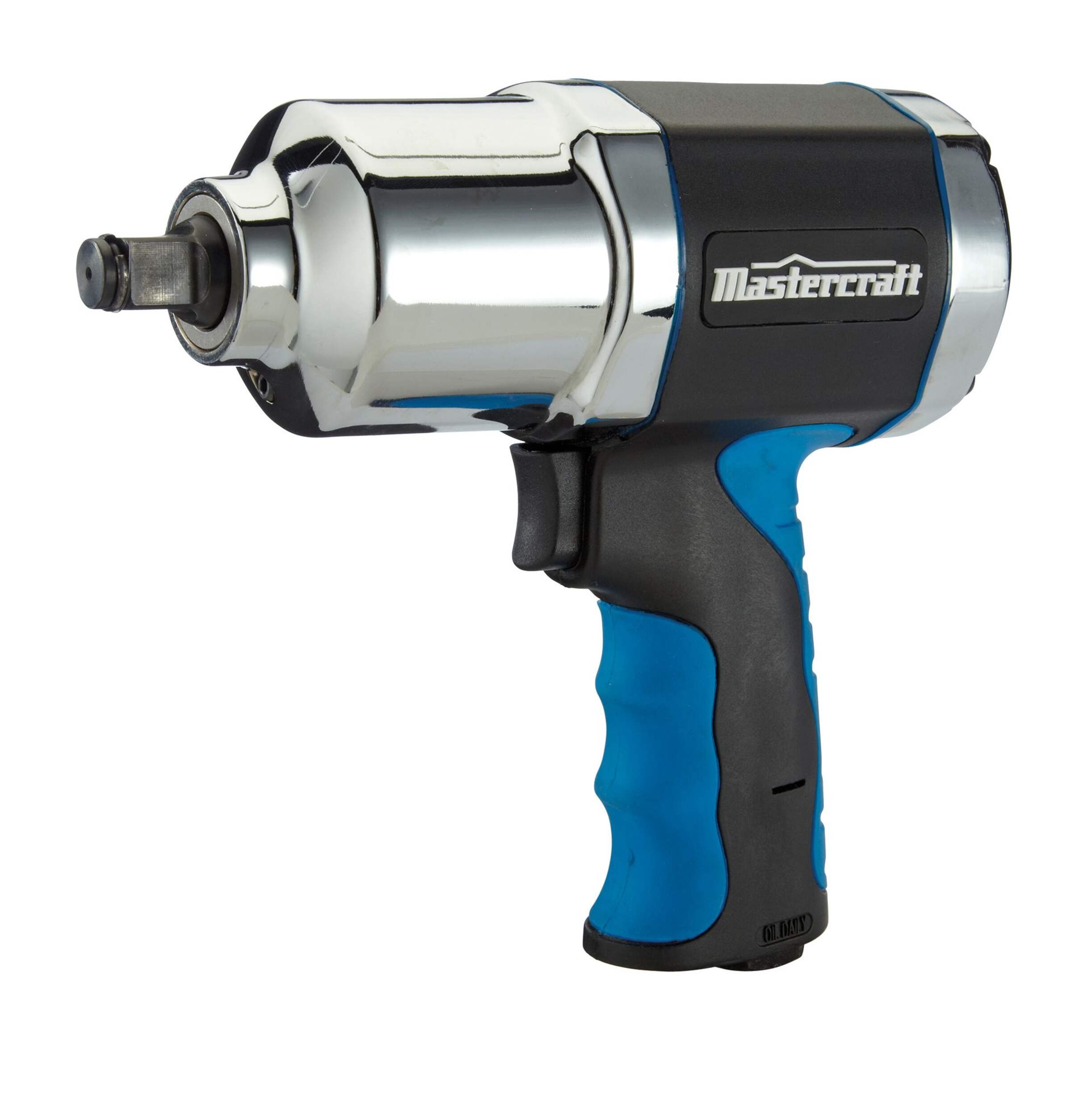 Clé à chocs pneumatique en composite Mastercraft, 1/2 po Front_Three_Fourths_Angled_Left