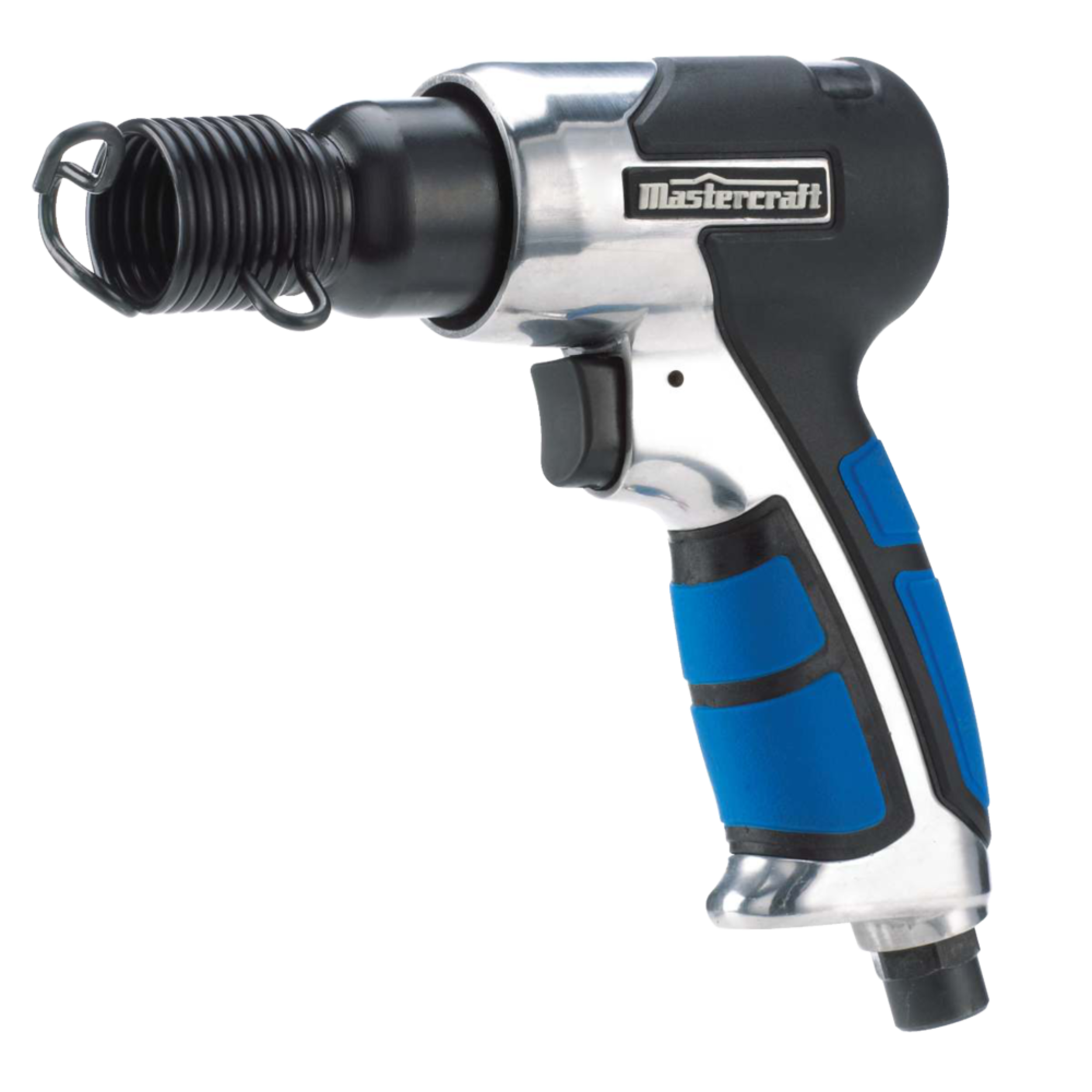 Mastercraft Pneumatic Air Hammer with Chisel, 4500 BPM Front_Angled_Left