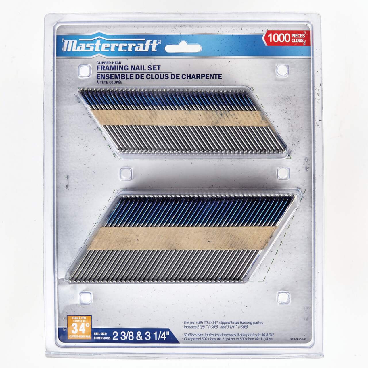 Mastercraft framing best sale nails