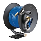 Mastercraft PVC Manual Air Hose Reel, 3/8-in x 50-ft Front_Three_Fourths_Angled_Left