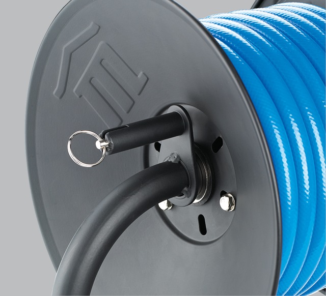 Mastercraft PVC Manual Air Hose Reel, 3/8in x 50ft Canadian Tire