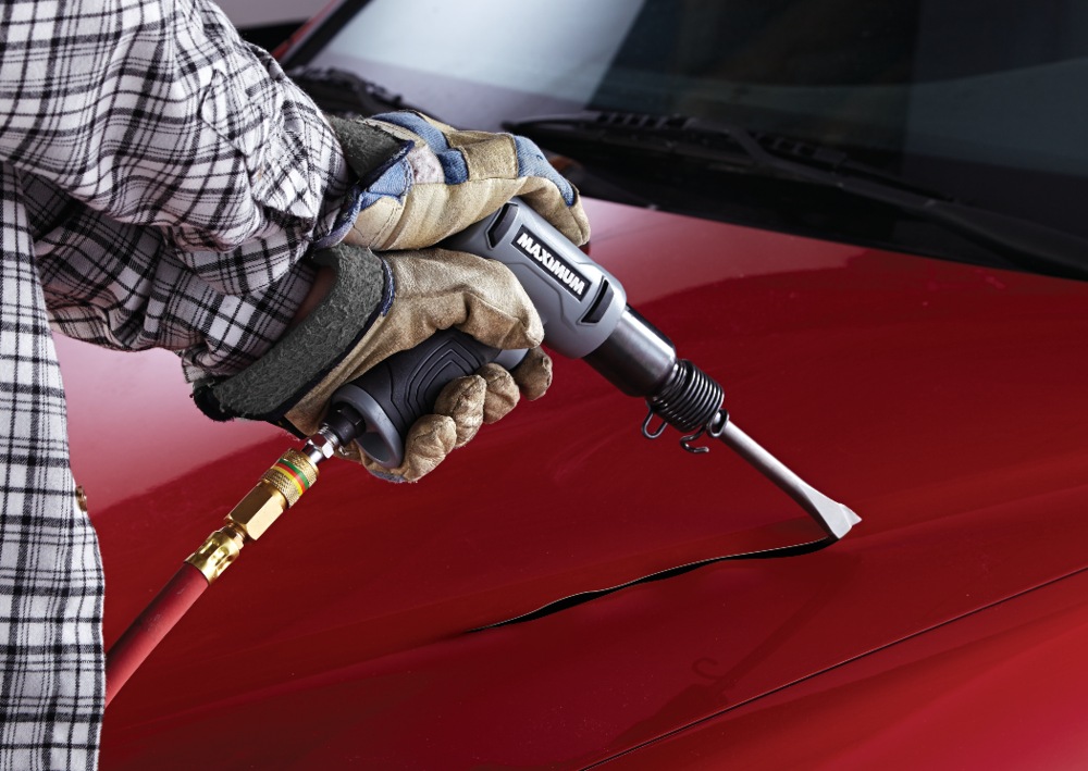 MAXIMUM Pneumatic Air Hammer with Chisel Canadian Tire