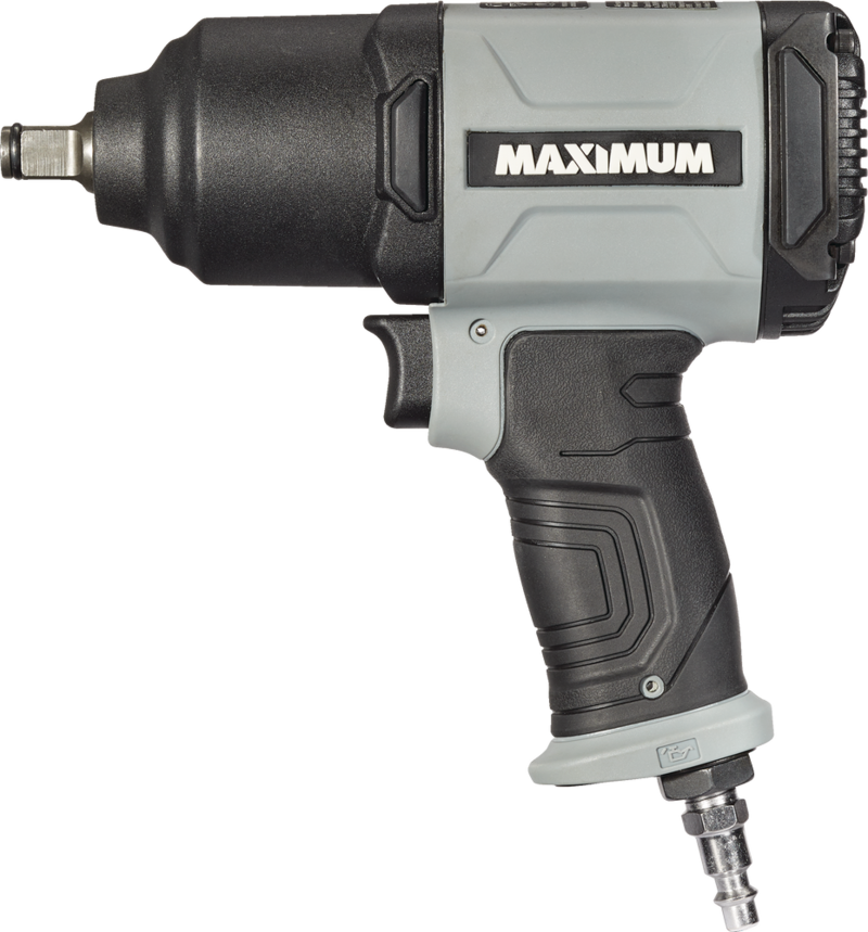 MAXIMUM 1/2in Pneumatic Air Impact Wrench with BuiltIn Regulator