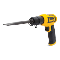 DEWALT DWMT70785 Pneumatic Air Hammer with Chisel and Touch Control Trigger Front_Three_Fourths_Angled_Left