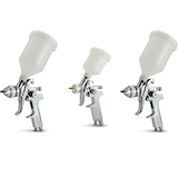 Mastercraft Paint & Primer Sprayer Gun Kit, 3-pc Front_Angled_Left