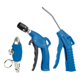 Mastercraft Lightweight Air Blow Gun Kit with Three Nozzle Sizes, 1/4-in Front_Angled_Left