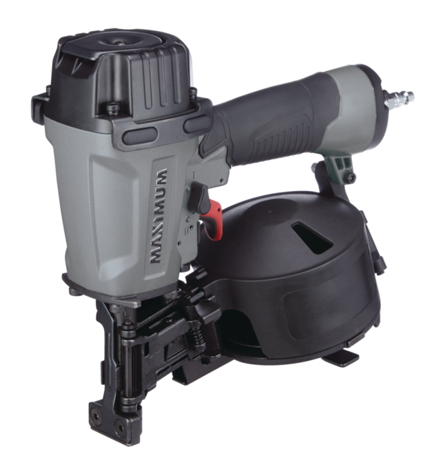 MAXIMUM Coil Lightweight Pneumatic Roofing Nailer Canadian Tire