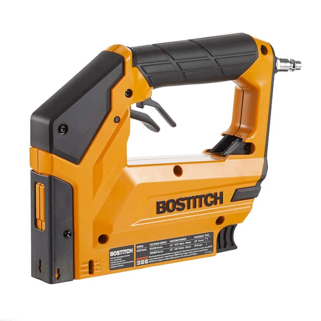 Bostitch Heavy Duty 3 8 In Lightweight Pneumatic Crown Air Stapler