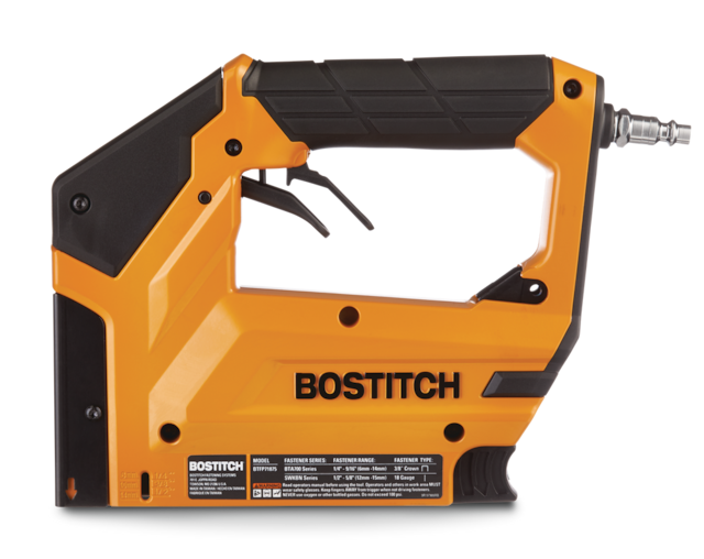 Bostitch Heavy Duty 3/8in Lightweight Pneumatic Crown Air Stapler