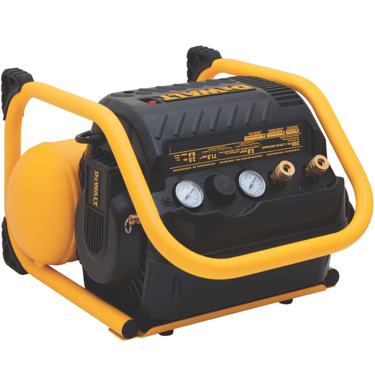 Bostitch 2.5 gallon 200 psi sales electric portable trim air compressor