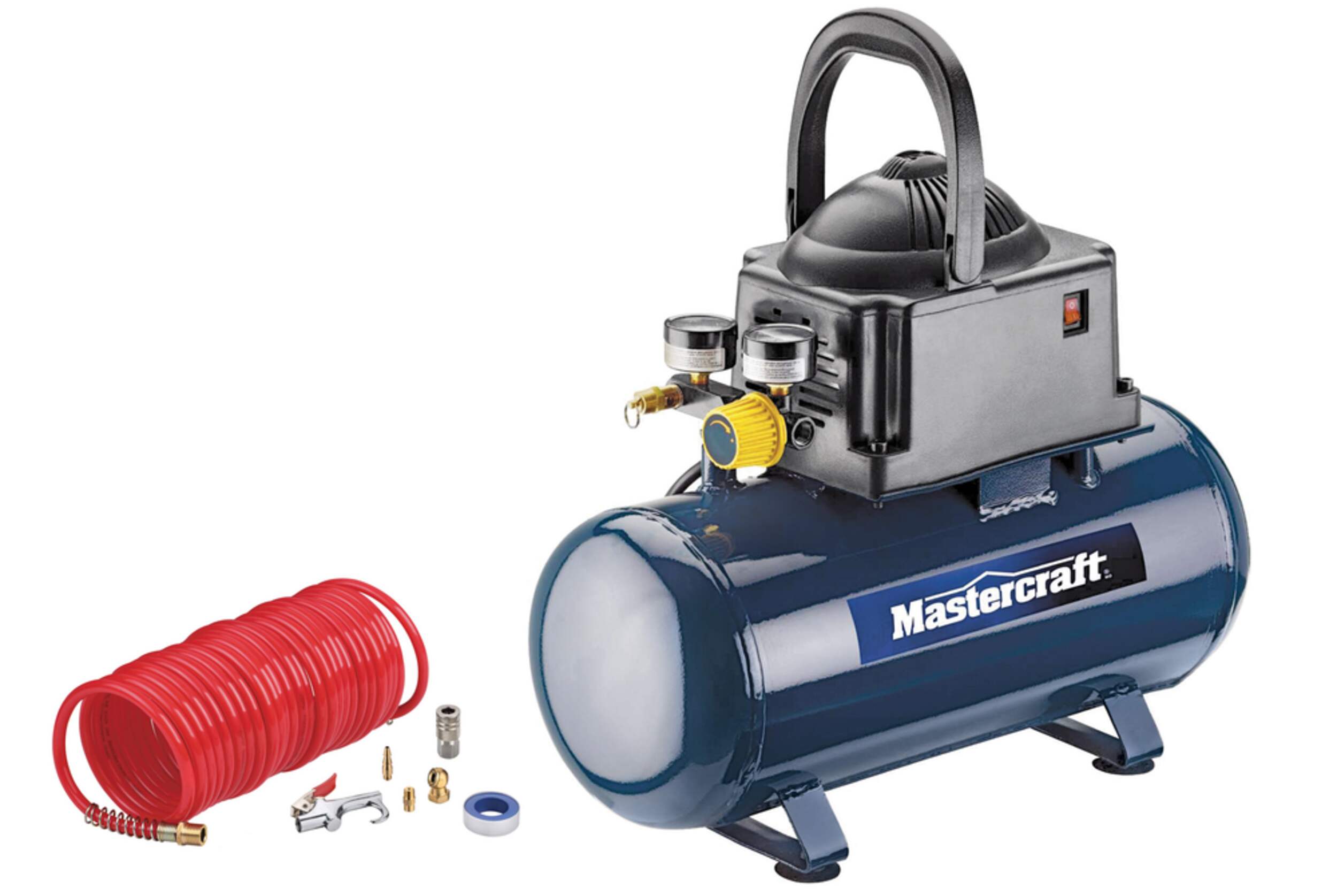 Mastercraft 3 Gallon Air Compressor and Nailer Canadian Tire