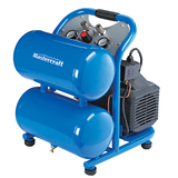 Mastercraft 5 Gallon Twinstack Air Compressor Front_Three_Fourths_Angled_Left