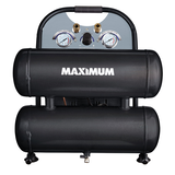 Compresseur Maximum très silencieux à 2 réservoirs, 4,6&nbsp;gal