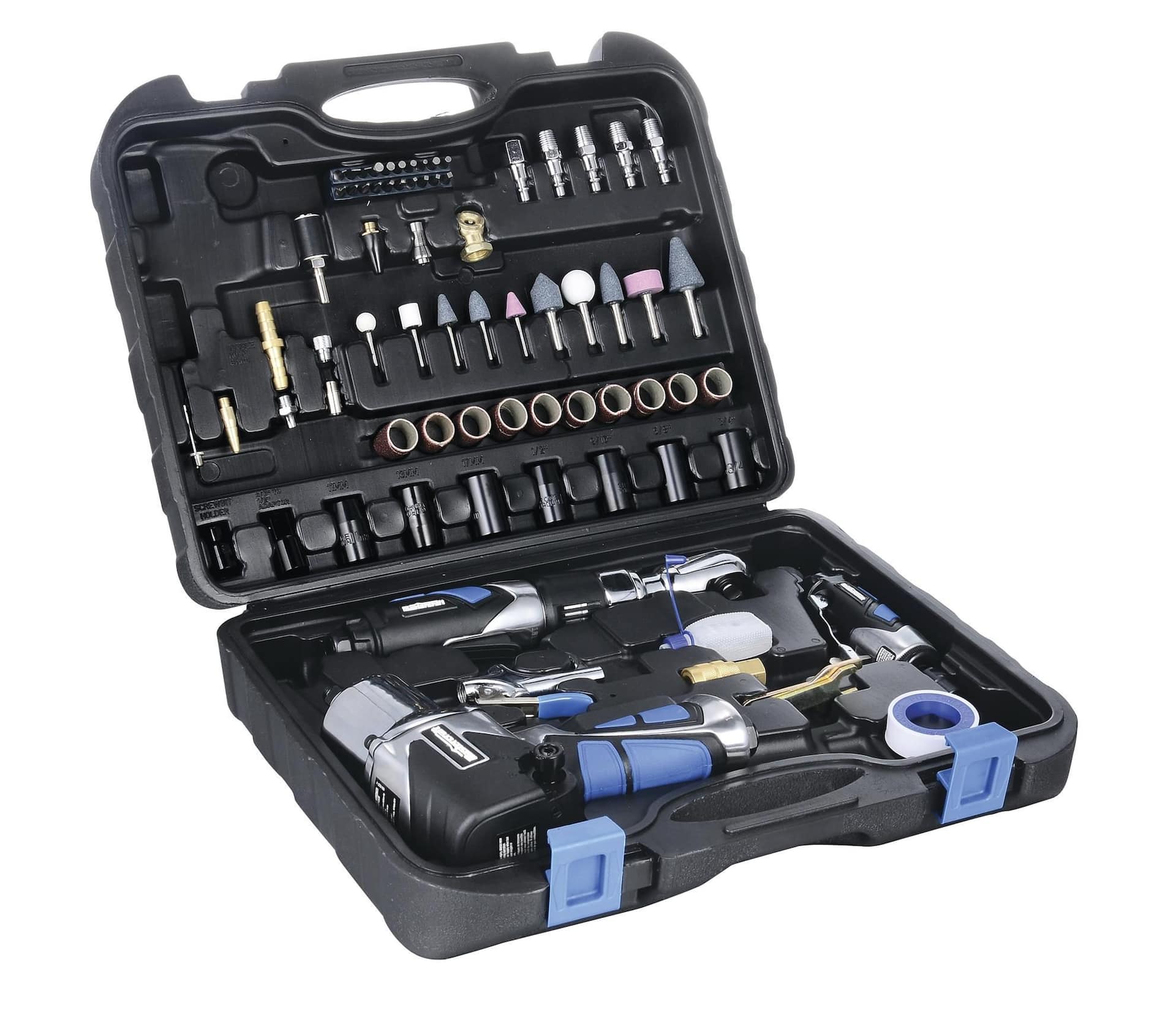 Mastercraft Multi-Purpose Pnemuatic Air Tool Kit with Carrying