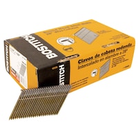Bostitch Wire Weld Full Round Head Stick Framing Nails, 28D, 2-3/8-in, 2000-pc