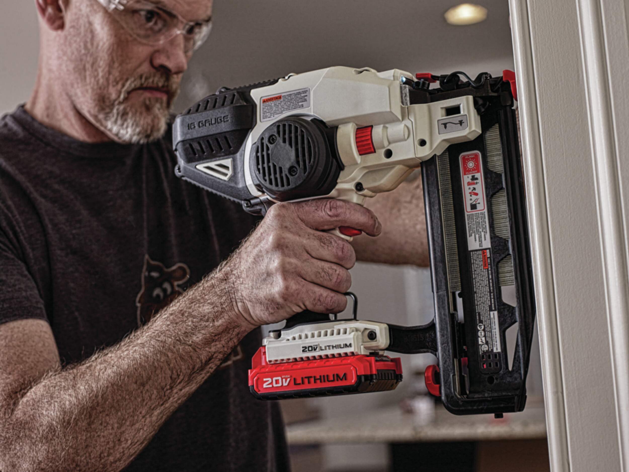 Porter Cable 16Gauge Cordless Lightweight Pneumatic Straight Finish