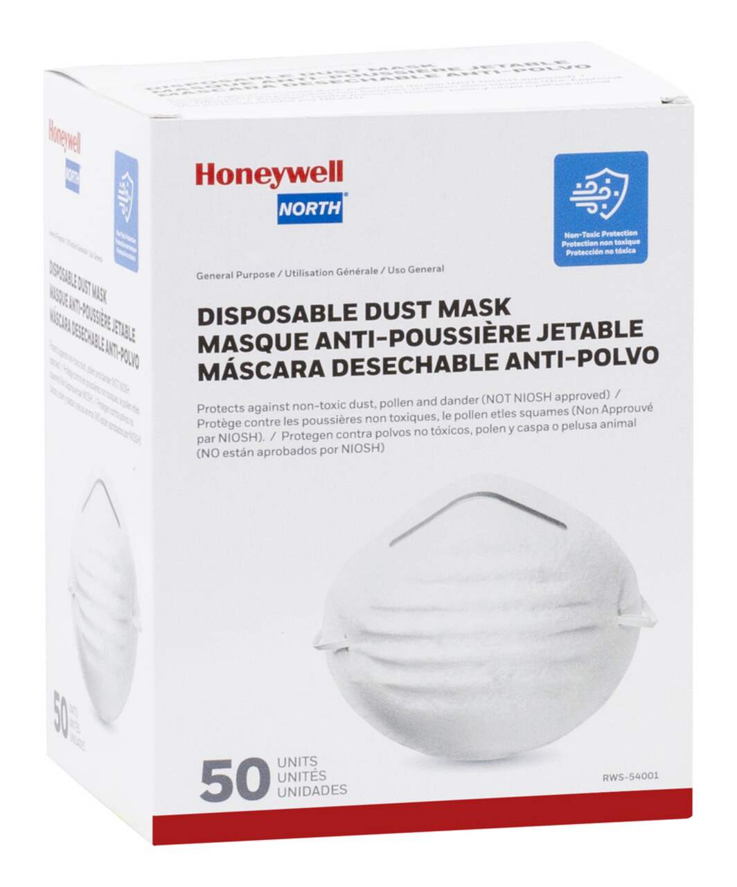 Masque anti-poussière réutilisable HONYAO