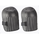 Tommyco T-Foam Lite-Duty General-Purpose Kneepads, Black, 1-Pair Front_Angled_Right