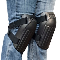 TommyCo T-Foam Tradesman General-Purpose Kneepads, Black, 1-Pair