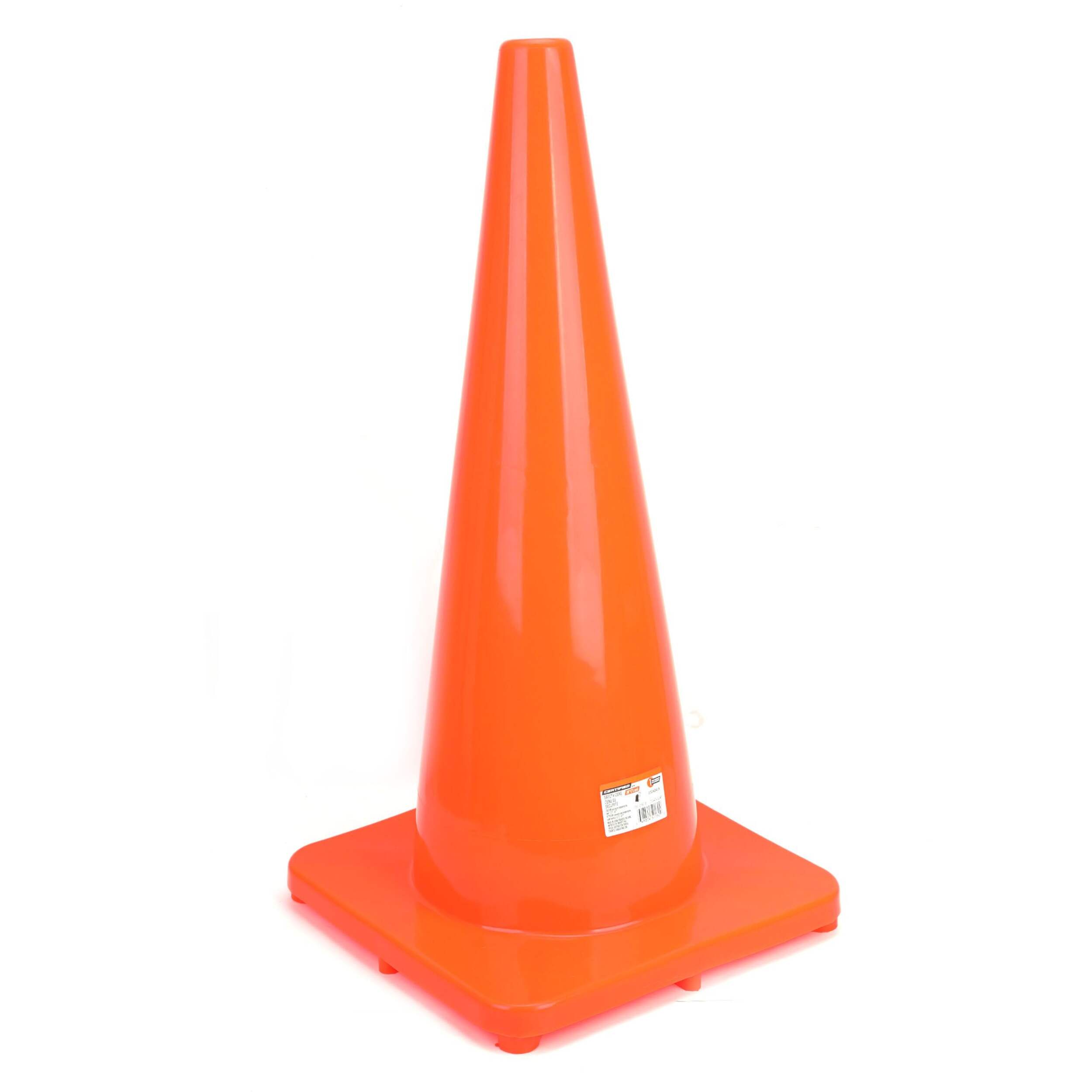 Certified Safety Cone, 28-in, Orange Front_Three_Fourths_Angled_Right