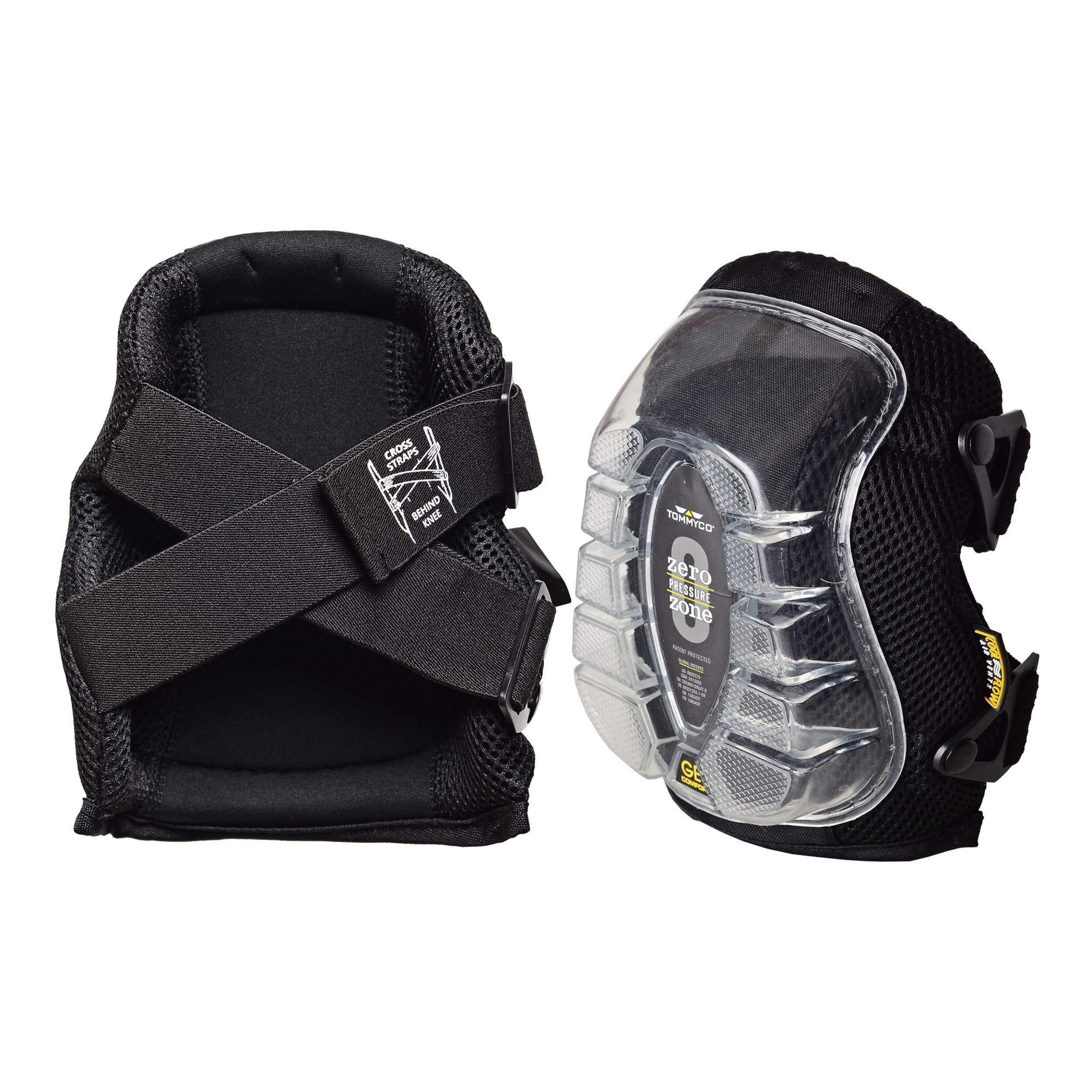 Tommyco GELite Flat-Terrain Knee Pads, Black, 1-Pair Composite_or_Mixed