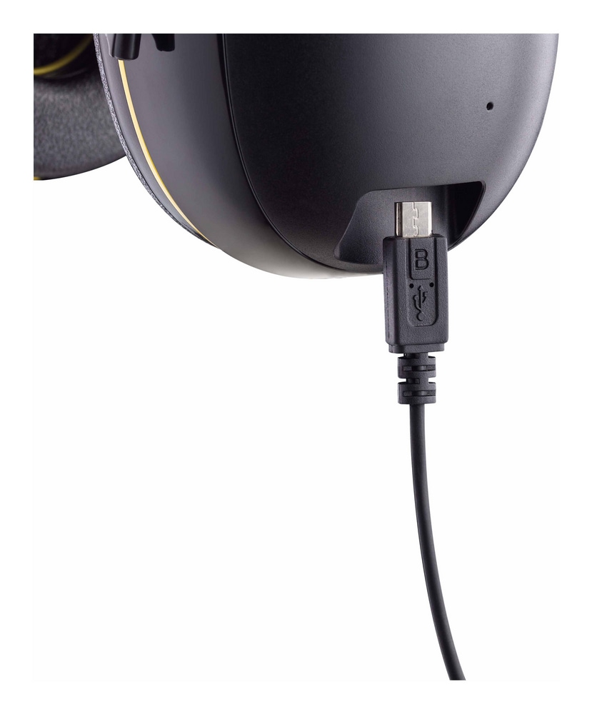 3M™ WorkTunes NRR 24dB Bluetooth Hearing Protector, Black/Yellow