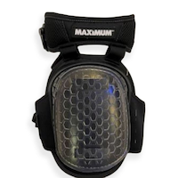 MAXIMUM Delicate Terrain Pro Kneepads, Black Front_Flat