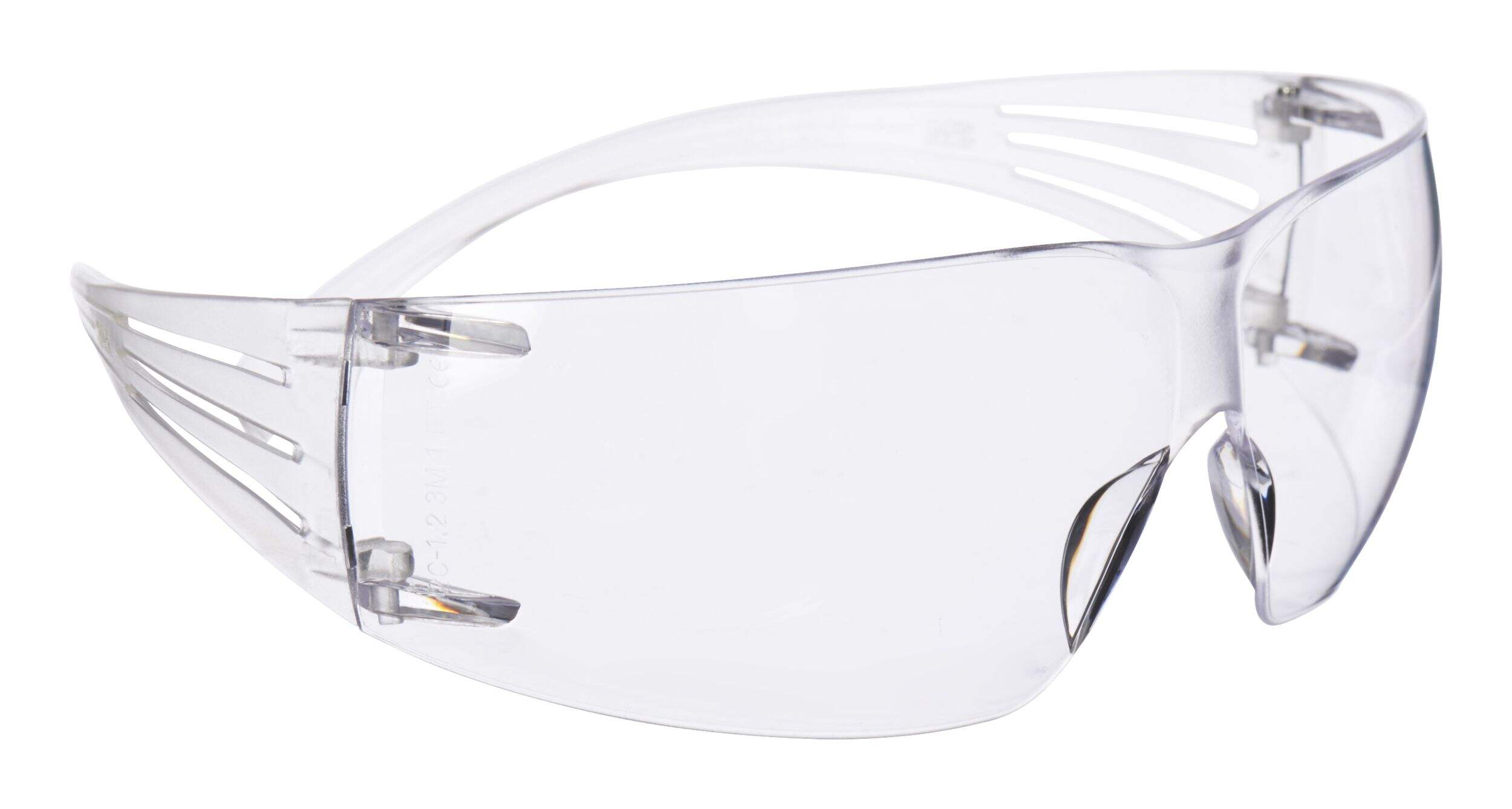 3M™ SF200P1-DC SecureFit™ Anti-Fog Anti-Scratch Clear Lens Safety Glasses Front_Angled_Right