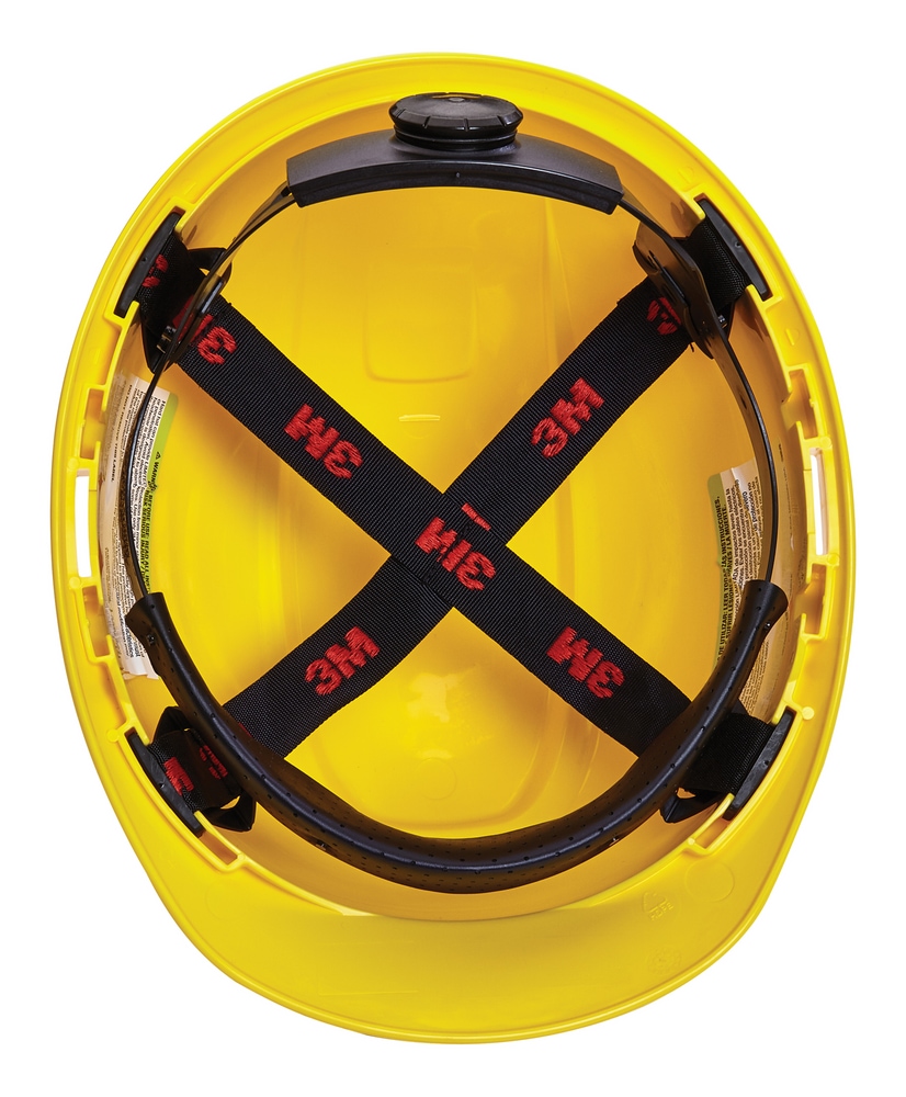 3M™ CHHRY6PS NonVented Hard Hat with Ratchet Adjustment, Yellow