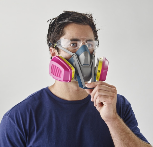 3M™ Cool Flow™ NIOSHApproved MultiPurpose Respirator with Quick Latch Grey, Medium Canadian Tire