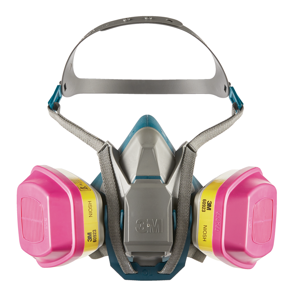 3M™ Cool Flow™ NIOSHApproved MultiPurpose Respirator with Quick Latch Grey, Medium Canadian Tire