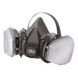 Respirateur pour travaux de peinture performance OV/P95 3M, noir Front_Angled_Left
