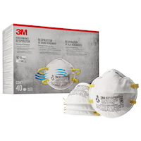 3M™ 8210Plus N95 Respirators, 40-pk Composite_or_Mixed
