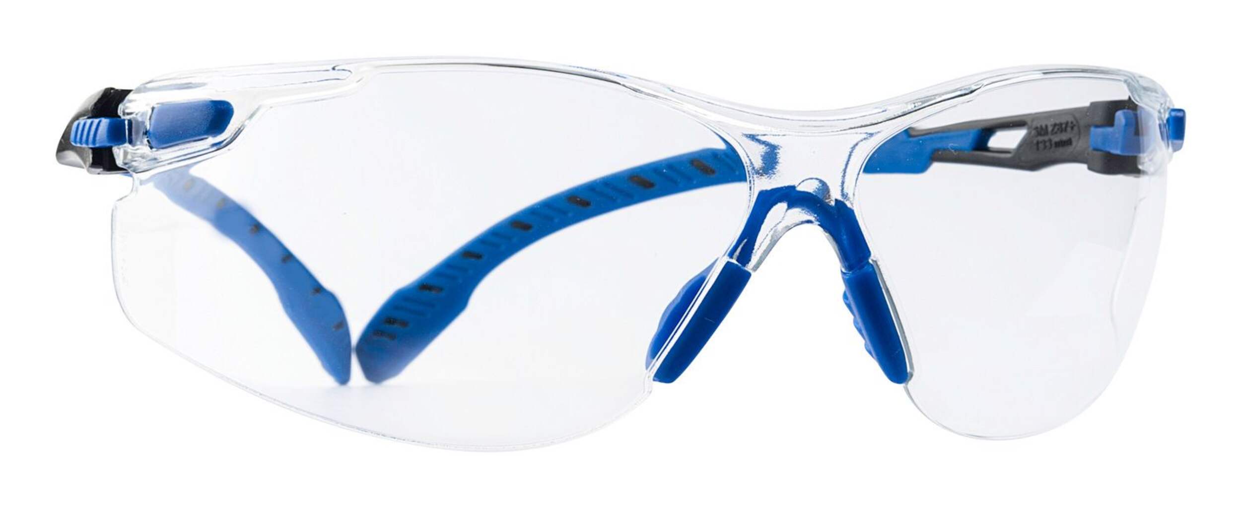 3M SecureFit Protective Eyewear Safety Glasses with Clear Anti-Fog Lens Front_Three_Fourths_Angled_Right