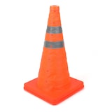 Certified Collapsible Cone, 18-in, Orange Front_Three_Fourths_Angled_Left