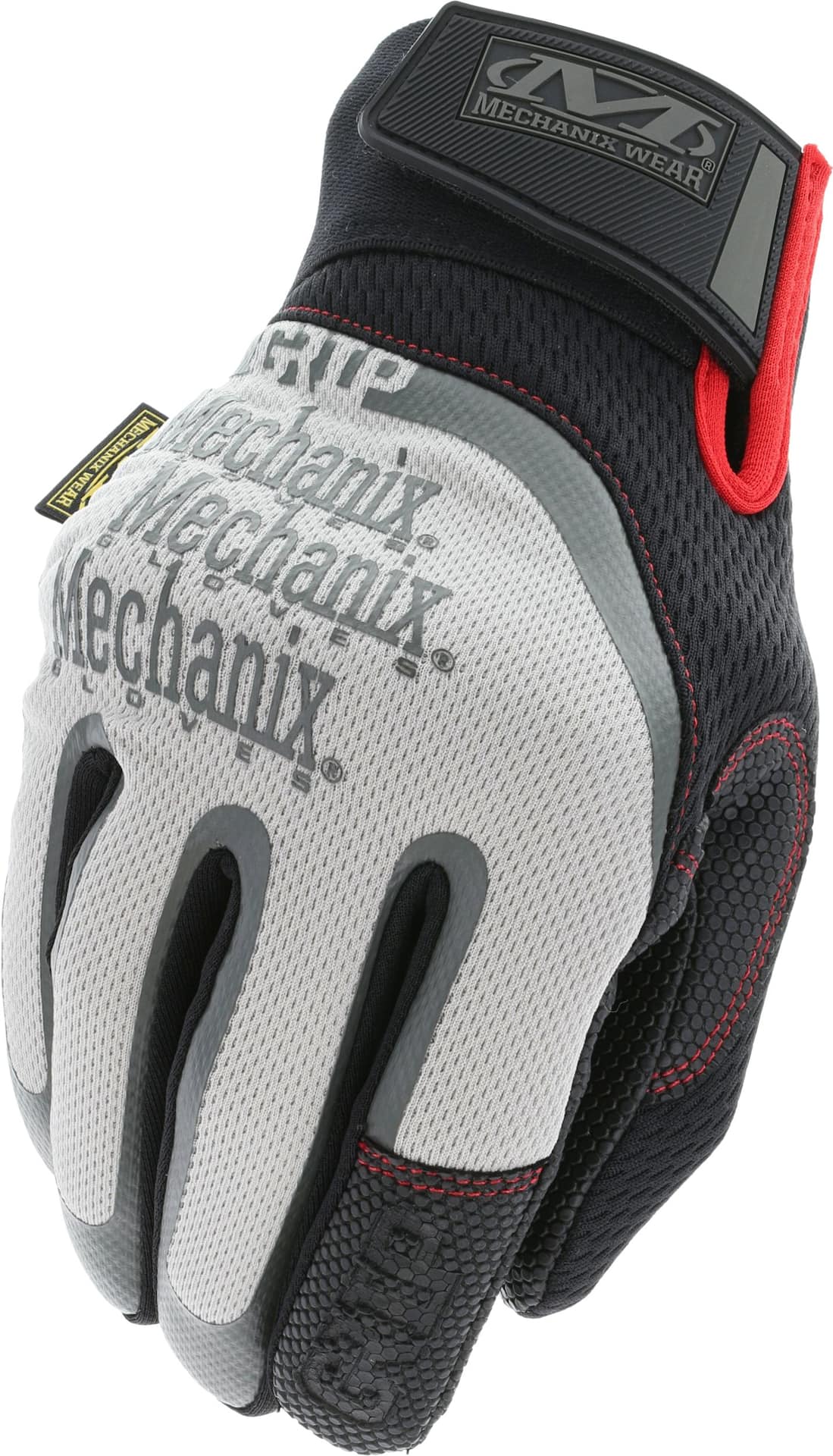 Mechanix Wear Medium Black And Gray Impact Pro Full Finger Synthetic L