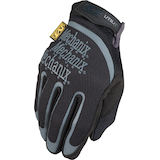 Mechanix Wear® Synthetic-Leather Palm Hook and Loop Cuff Utility Glove, Black, Assorted Sizes Front_Angled_Left