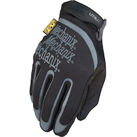 Mechanix Wear® Synthetic-Leather Palm Hook and Loop Cuff Utility Glove, Black, Assorted Sizes