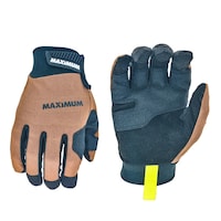 MAXIMUM Canvas Work Gloves, Brown