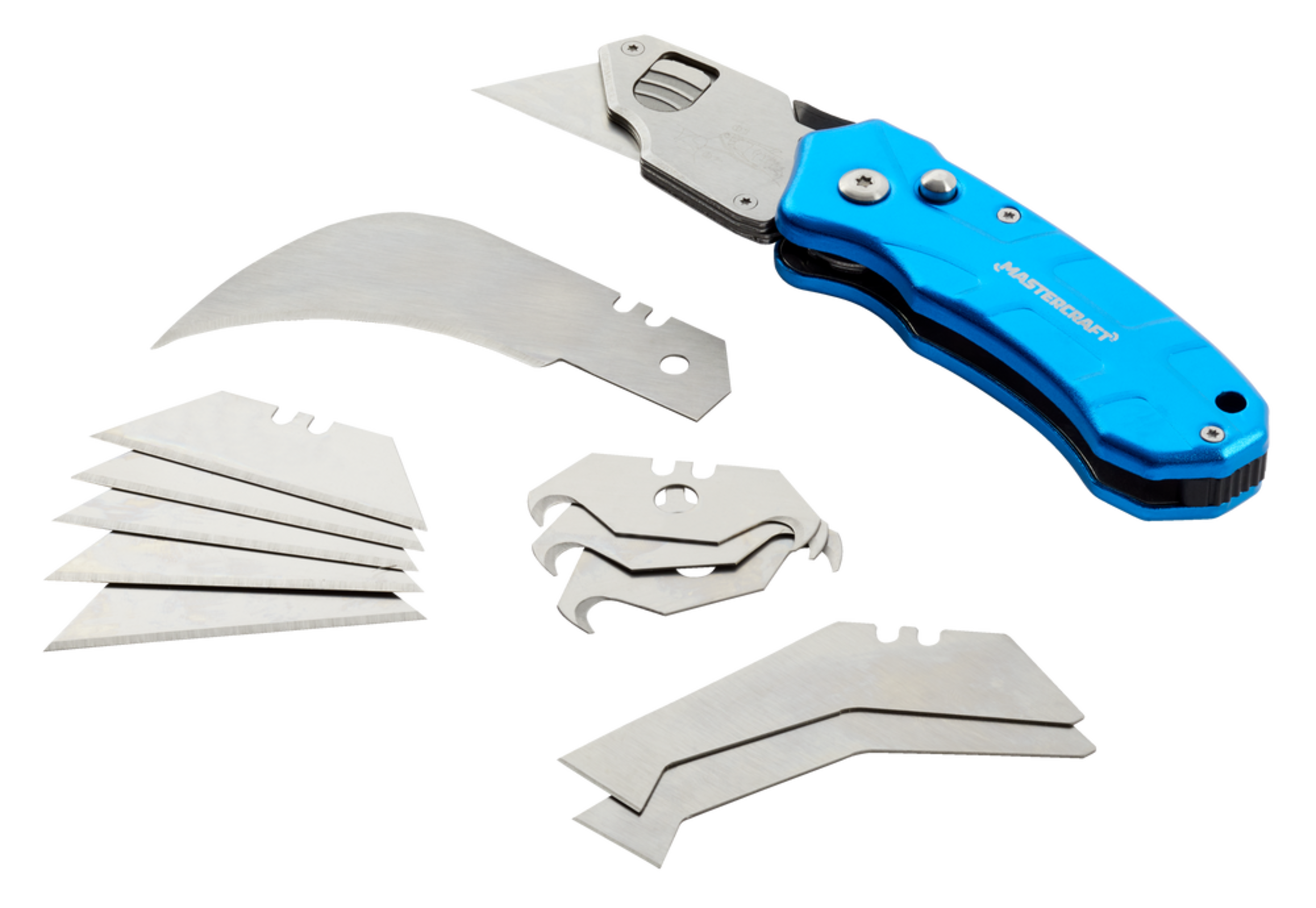 Mastercraft Utility Knife Set, 12pc, Assorted Lengths Canadian Tire