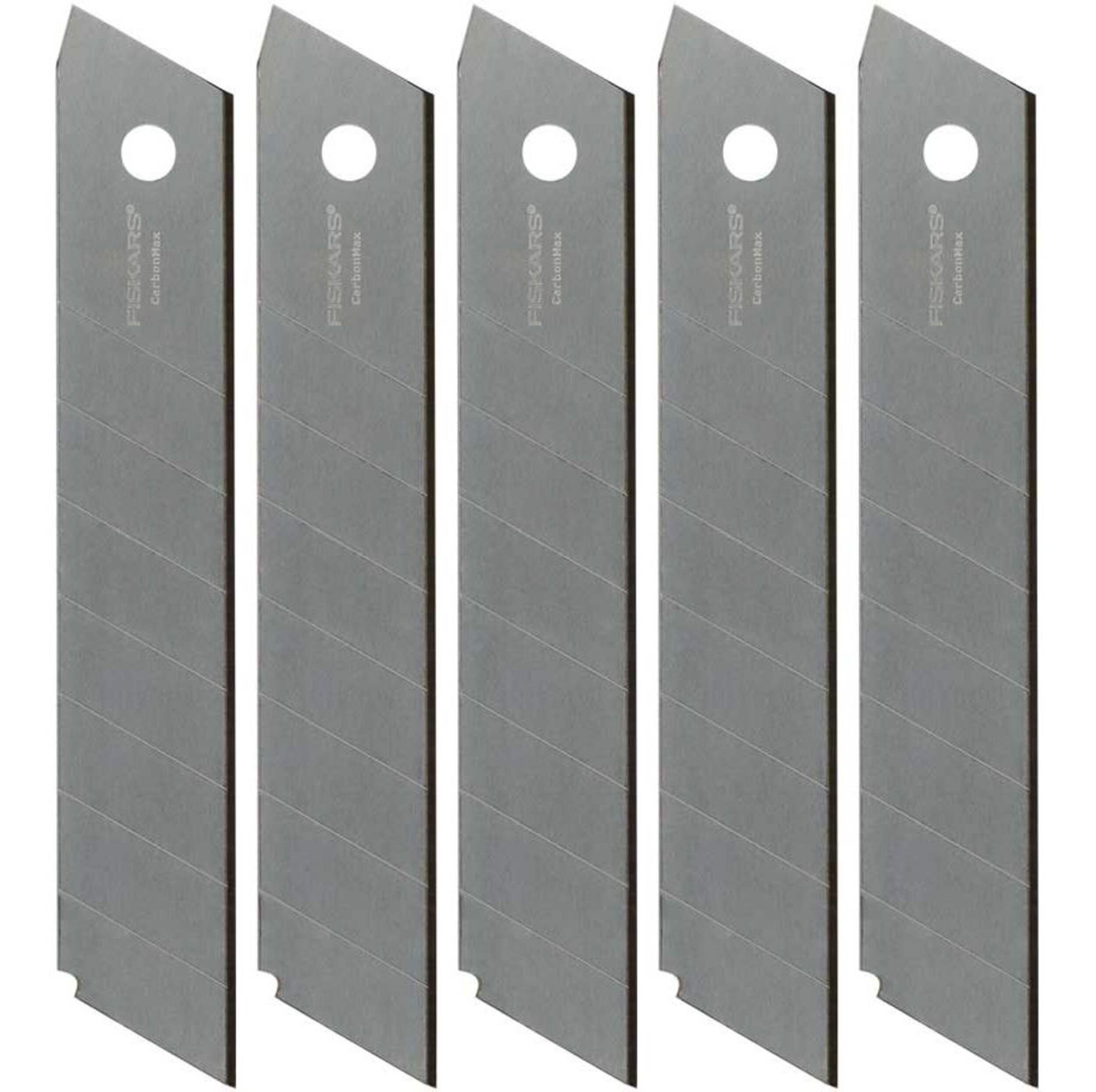 Fiskars Pro CarbonMax™ Snap-Off Replacement Utility Blades, 18-mm, 10-pk Front_Angled_Left